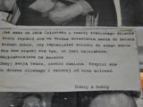 Drukowany tekst na starej kartce.